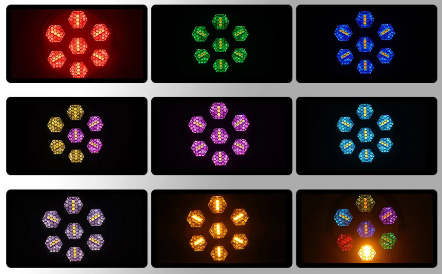 Roue 7x50W Led