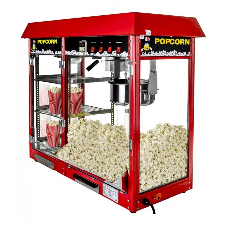 Machine à Pop Corn avec compartiment chauffant