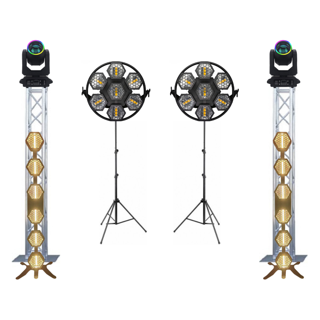 Pack Retro 2 Wheels&Colonnes LED
