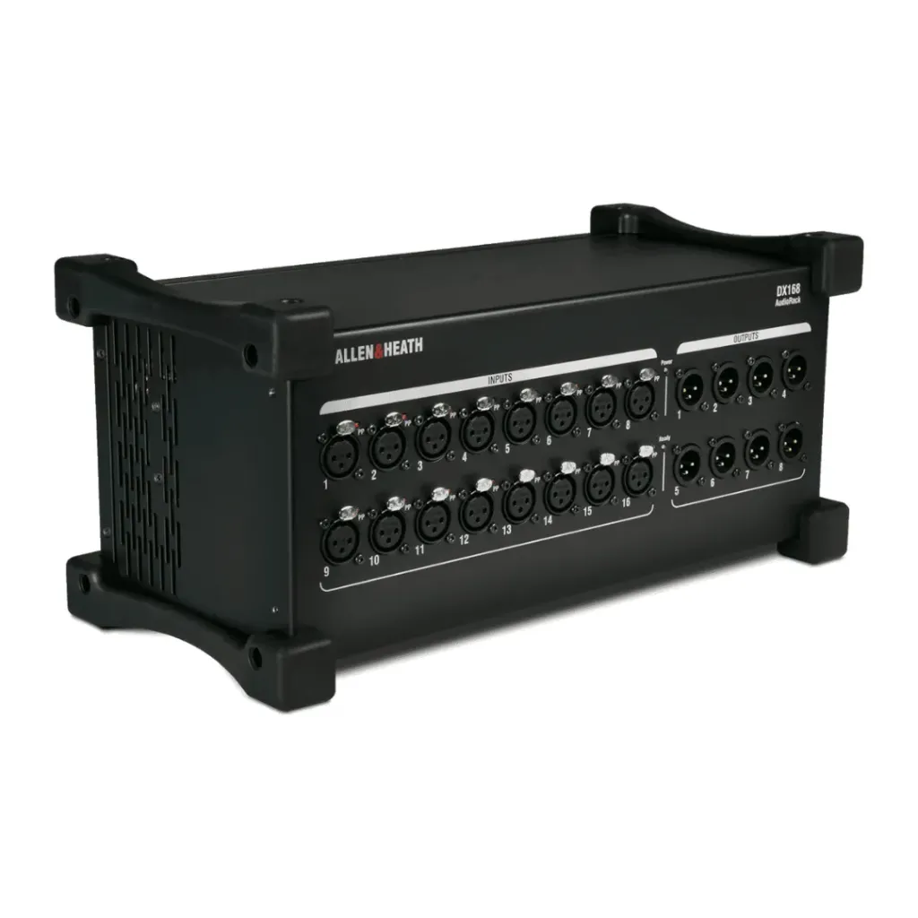 Boitier scène Allen & Heath DX168/X + 50m câbles