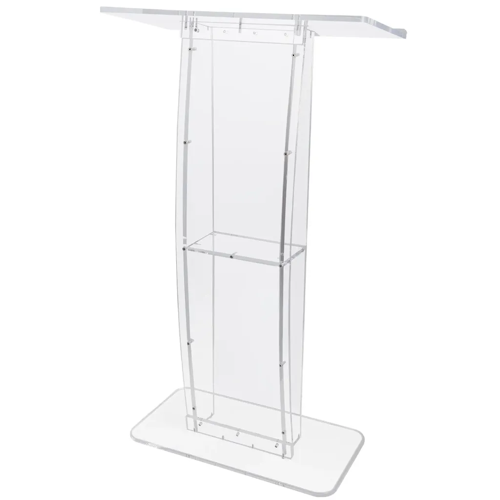 Pupitre plexi transparent