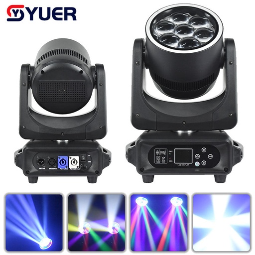 [LBE740W] Lyre B-EYE 7x40w RGBW