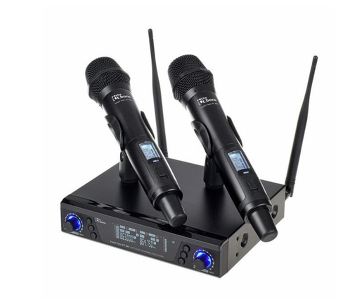 Deux micros sans fil Twin HT 863
