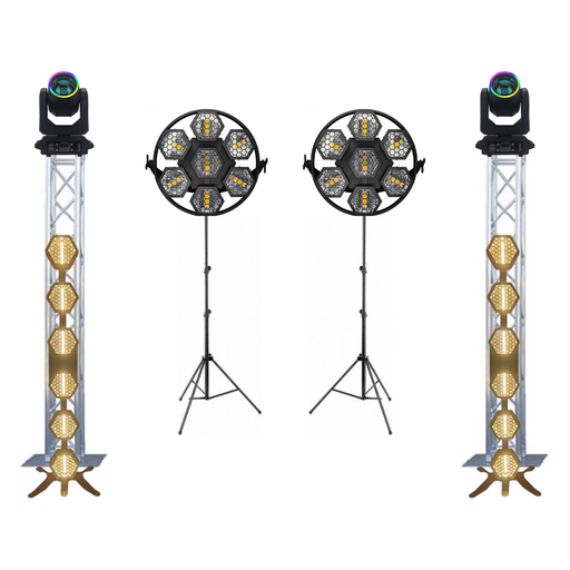 Pack Retro 2 Wheels&Colonnes LED