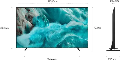 SAMSUNG TV QLED 4K 138 cm