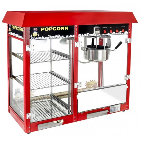 Machine à Pop Corn avec compartiment chauffant