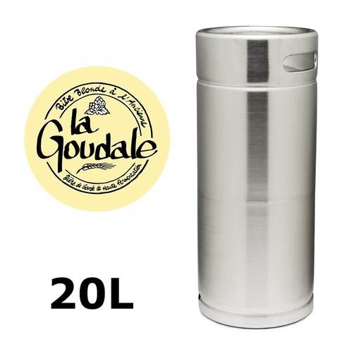 La Goudale Blonde 7,2° 20L